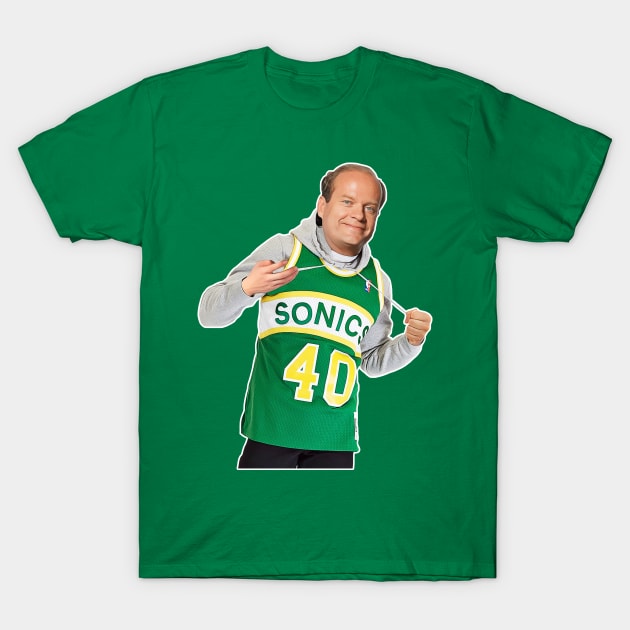 Seattle Super Frasier T-Shirt by darklordpug